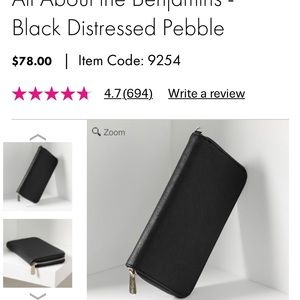 All about the Benjamin’s wallet. NWT